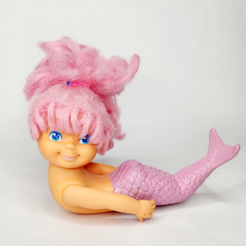 Vintage 90s TNT Mermaid Bathtub Toy Doll
